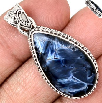 edelsteen sieraden zilver hanger oorbellen  289